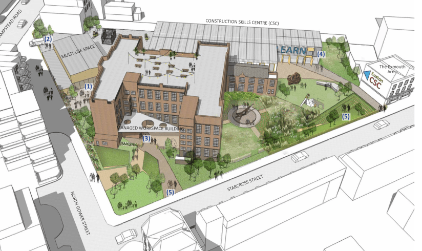 Maria Fidelis green space